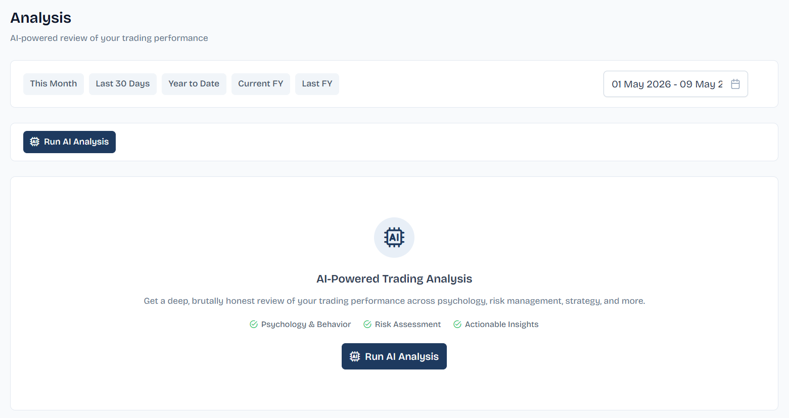 Jorli AI-powered trading analysis